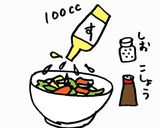 ノンオイル☆お酢のさっぱり温野菜サラダ作り方3写真