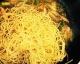 柚子香る♬白菜とベーコンのあんかけパスタ作り方5写真