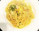柚子香る♬白菜とベーコンのあんかけパスタ作り方6写真