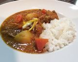 生柚子チキンカレー本格手作り♡お正月にも作り方6写真