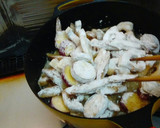 【節約】鶏むね肉と根菜の甘酢炒め作り方3写真