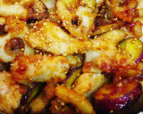【節約】鶏むね肉と根菜の甘酢炒め作り方9写真