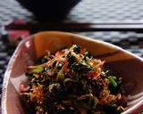 身長が伸びる！こまツナと卵の焼きうどん作り方12写真