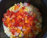 炊飯器でずっとパラパラ鮮やかピラフ☆作り方6写真