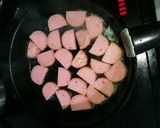 ホウレン草と魚肉ソーセージのカレーソテー作り方4写真