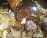 簡単白菜と肉団子作り方5写真