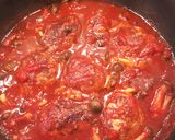 トマト缶で簡単＊煮込みハンバーグ♡作り方9写真