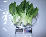 家庭用食品乾燥機で作る干し青梗菜作り方1写真