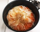 〆は卵スープ♫ 野菜たっぷり豚しゃぶ鍋作り方3写真