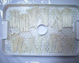家庭用食品乾燥機で作る干しえのき作り方2写真