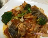 鶏肉とタラのトマト煮作り方9写真