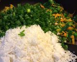 ケールを使ったココナッツ炒飯作り方4写真