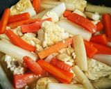 豆腐たっぷり！我が家のけんちん作り方4写真