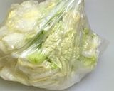 ＊ちぎり白菜と薄い油揚げ＊のお味噌汁作り方4写真