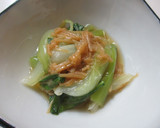 レンチンで決まる♡中華風青梗菜　簡単副菜作り方4写真