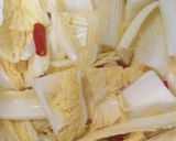 簡単！白菜のピリ甘辛　浅漬け風サラダ作り方4写真