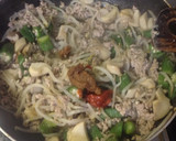 エリンギとオクラとモヤシの挽肉味噌炒め作り方5写真