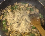 エリンギとオクラとモヤシの挽肉味噌炒め作り方6写真