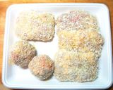 サクサクしっとり✼豚キムチーズカツ作り方5写真