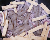 ５分で煮込み完了♪豚肉と小松菜の煮物。作り方2写真