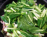 ５分で煮込み完了♪豚肉と小松菜の煮物。作り方3写真
