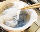 疲れた胃腸に♪しじみといりこ出汁湯豆腐。作り方6写真