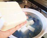 疲れた胃腸に♪しじみといりこ出汁湯豆腐。作り方9写真