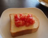 ☆塩トマトDEトースト☆作り方2写真