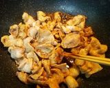酒のお供に　鶏皮の辛味噌炒め作り方5写真