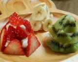 ＊赤ちゃんのフルーツツリーケーキ＊作り方4写真