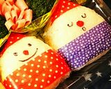 クリスマスに☆サンタおにぎり作り方2写真
