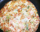 簡単おつまみ♪ねぎカマチーズの大根もち☆作り方4写真