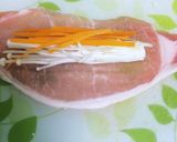 【お弁当用】えのきの肉巻き作り方1写真
