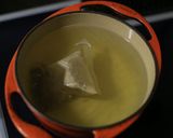 天然だしパックで作る 牡蠣のお吸い物作り方1写真