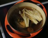 天然だしパックで作る 牡蠣のお吸い物作り方3写真