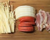 天然だしパックで作る 柚子香る鶏のお雑煮作り方1写真