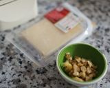 鶏ごぼうと舞茸、パルミジャーノのパスタ作り方2写真