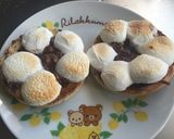 たった5分で♡焼きマシュマロチョコピザ風作り方4写真