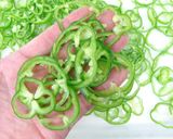 電動野菜スライサーでピーマンのスライス作り方3写真