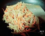 シャキシャキ!お酒なしのきんぴらごぼう♡作り方3写真