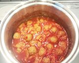 肉団子と白菜のトマト煮☆幼児食にも作り方4写真