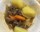 牛丼をリメイク・肉じゃが作り方6写真