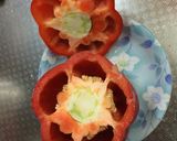 鶏胸肉とパプリカのチーズこんがり焼き☆作り方1写真
