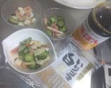 胡瓜とカニ蒲鉾のポン酢和え作り方5写真