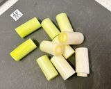 甘くなるよ♪長ネギのじっくり照り焼き作り方1写真
