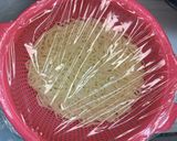 なすと蒸し鶏の冷麦おろし酢醤油でサッパリ作り方7写真