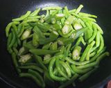 いんげん・オクラのソテー♪じっくり炒めて美味作り方3写真