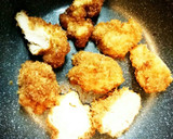 鶏カツの半熟玉子とじ作り方4写真