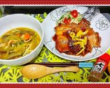 冬至→ほうとう➕和ロースト♥チキン作り方12写真