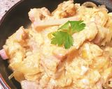ふわっふわたまごの親子丼作り方4写真
